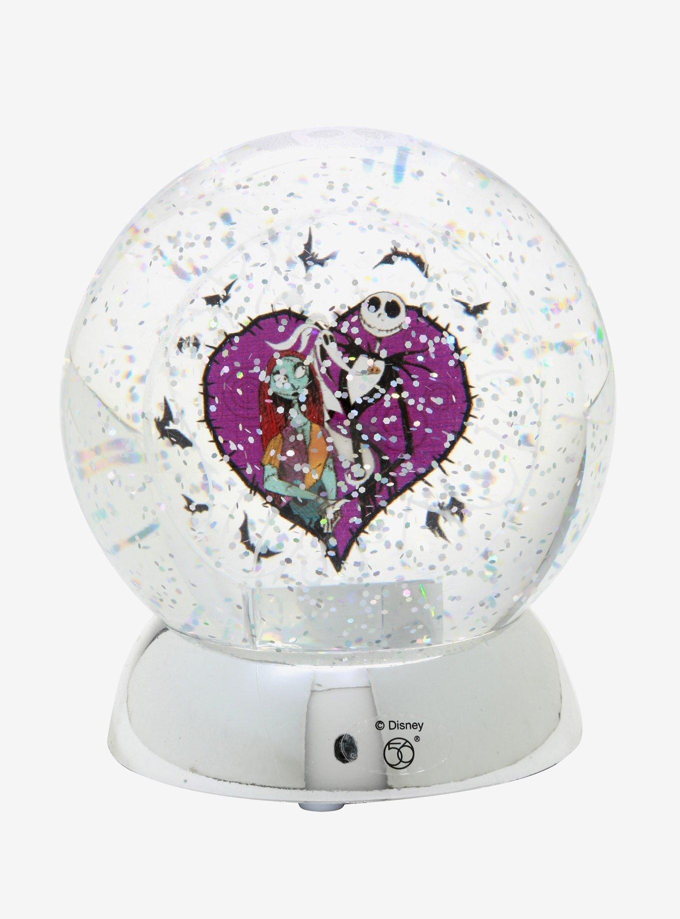 The Nightmare Before Christmas Meant To Be Light-Up Snow Globe, , alternate