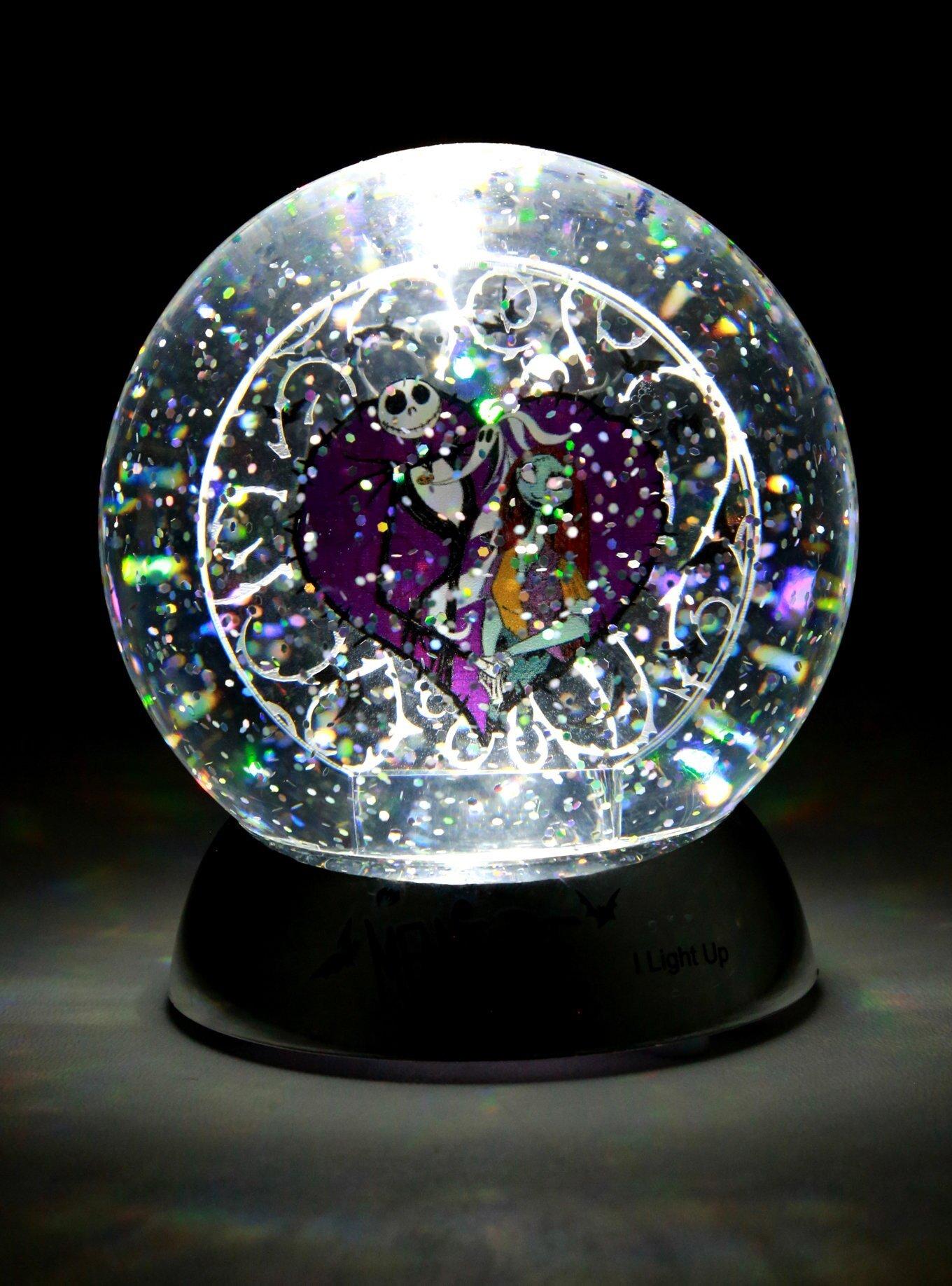 The Nightmare Before Christmas Meant To Be Light-Up Snow Globe, , alternate