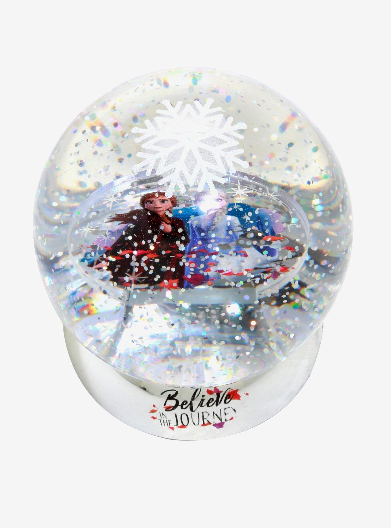 Disney Frozen 2 Anna Elsa & Olaf Snow Globe, , alternate