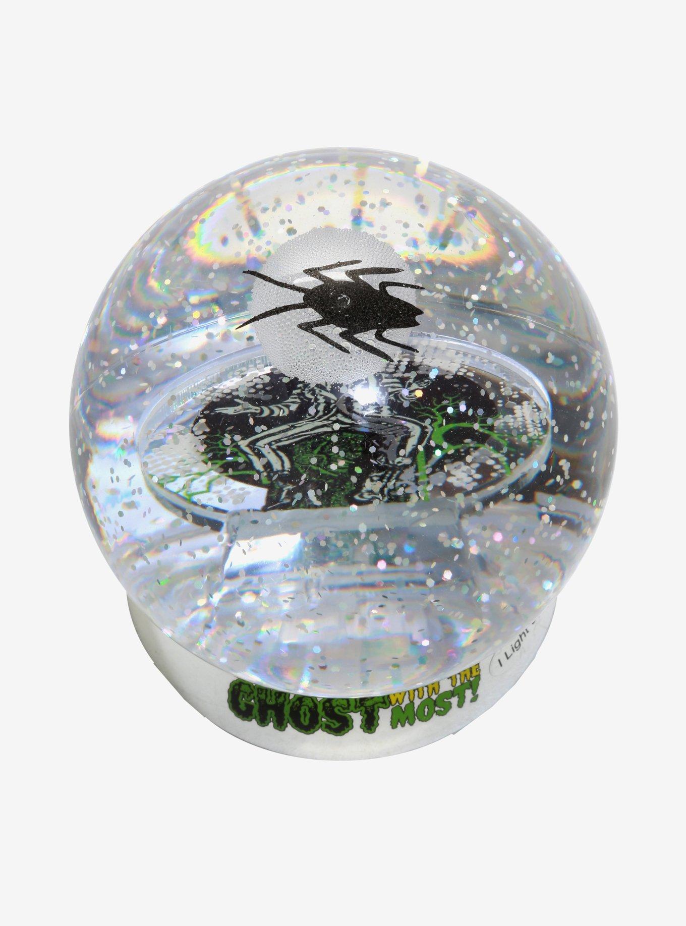 Beetlejuice Ghost With The Most Snow Globe, , alternate