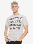 The Office Assistant To The Regional Manager T-Shirt, BLACK, alternate