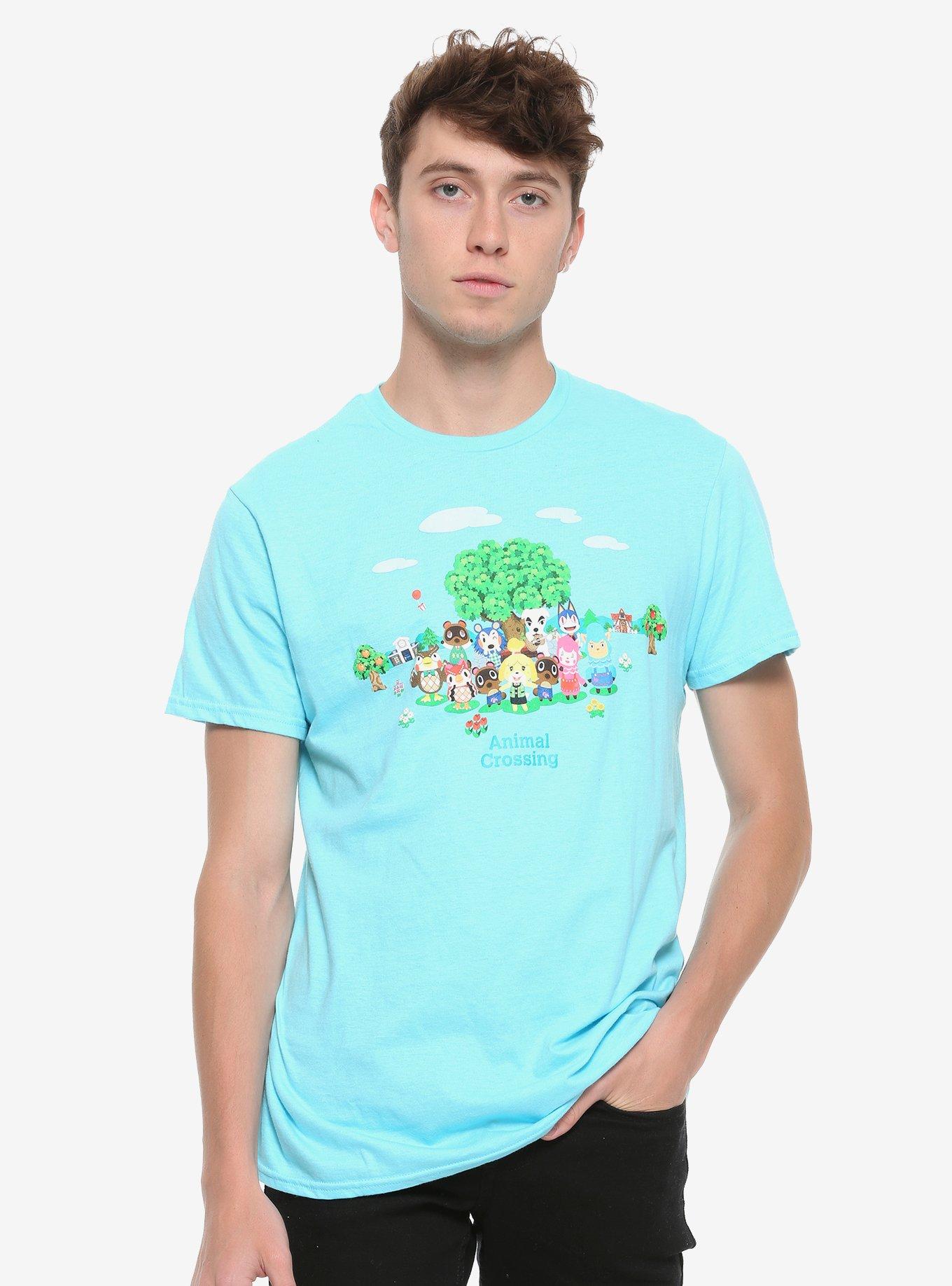 Animal Crossing Group T-Shirt, MULTI, alternate