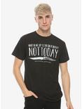 Game Of Thrones Not Today T-Shirt, GREY, alternate