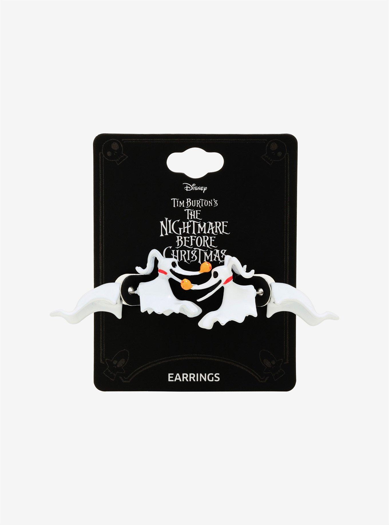 The Nightmare Before Christmas Zero Faux Tunnel Earrings, , alternate