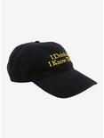 Game of Thrones I Drink and I Know Things Cap - BoxLunch Exclusive, , alternate