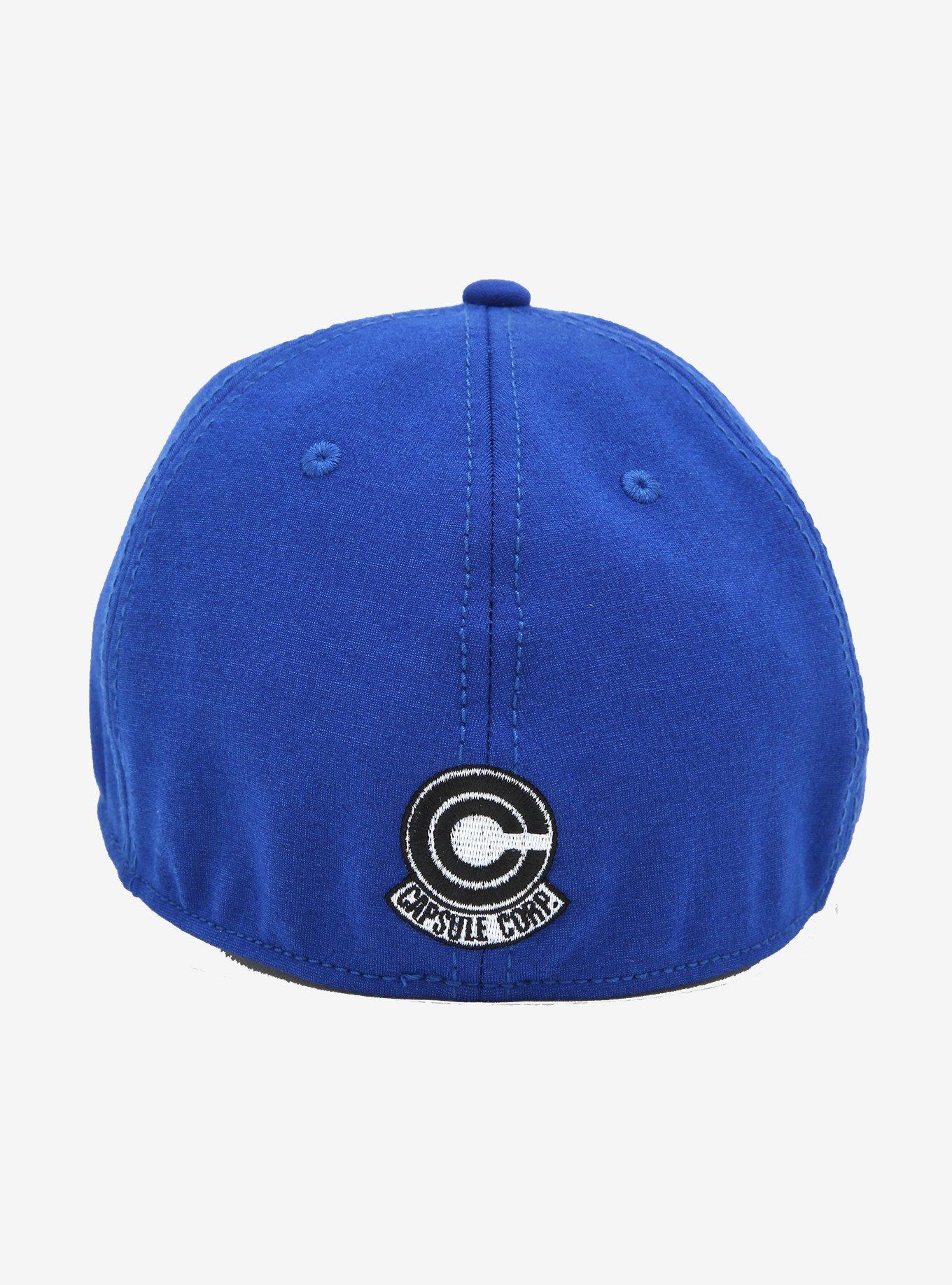 Dragon Ball Z Saiyan Royal Crest Capsule Corporation Cap - BoxLunch Exclusive, , alternate