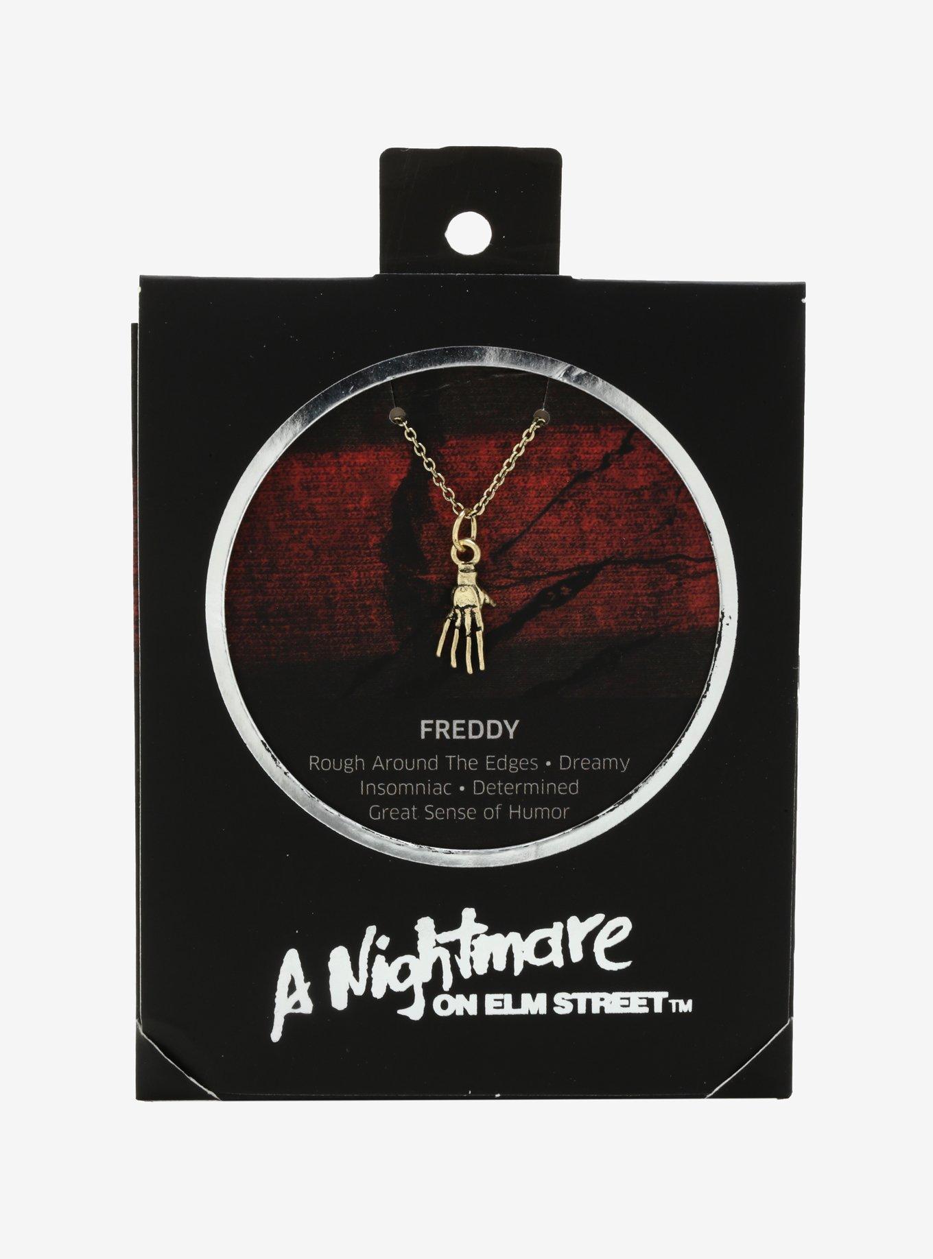 A Nightmare On Elm Street Freddy's Glove Dainty Necklace, , alternate