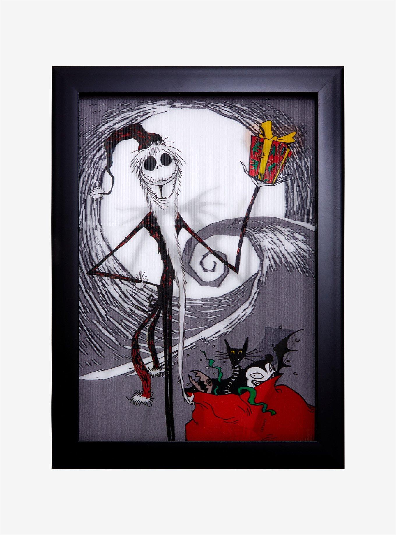 The Nightmare Before Christmas Jack Skellington Lenticular Portrait Wall Hanging, , alternate