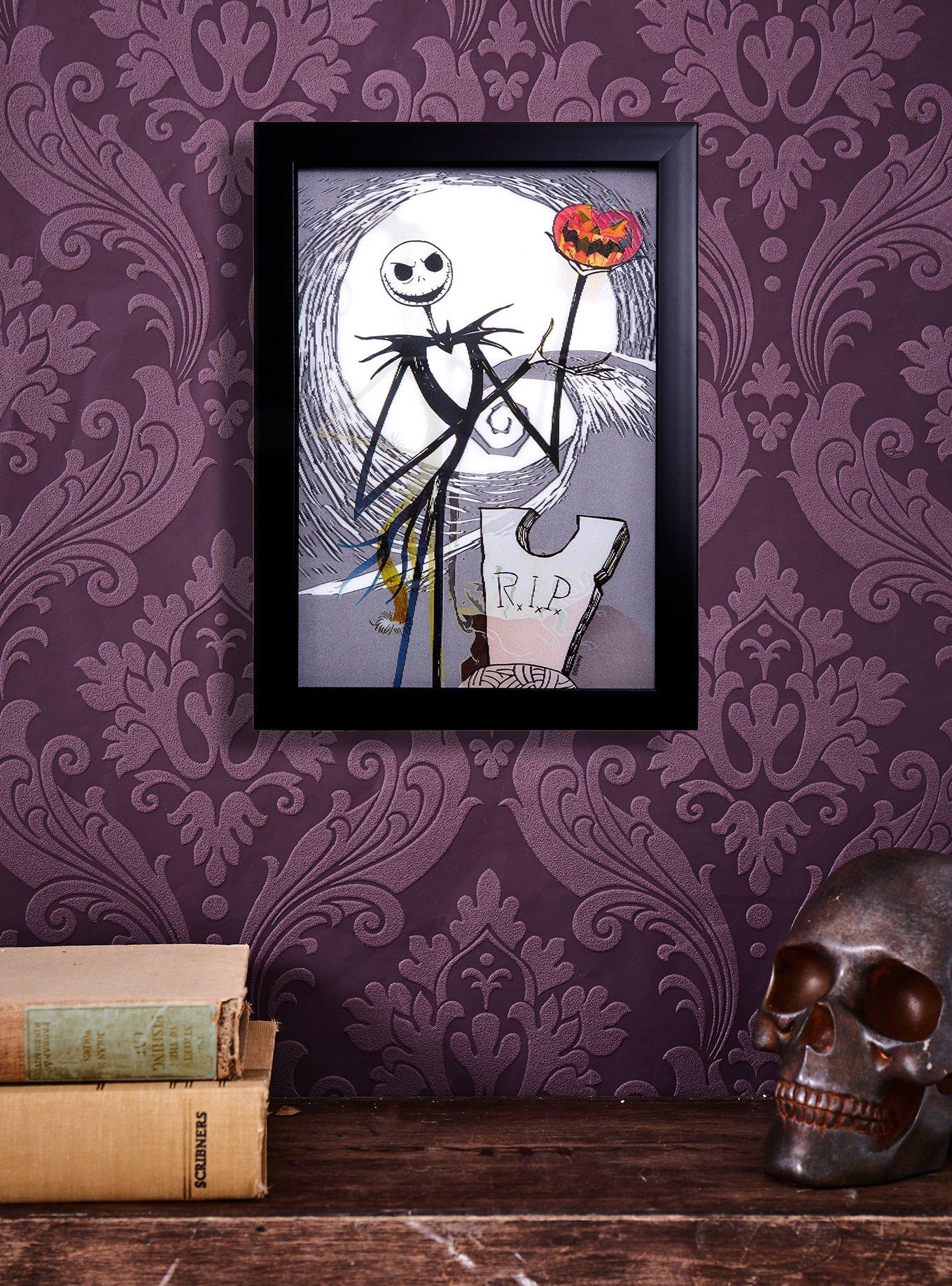 The Nightmare Before Christmas Jack Skellington Lenticular Portrait Wall Hanging, , alternate