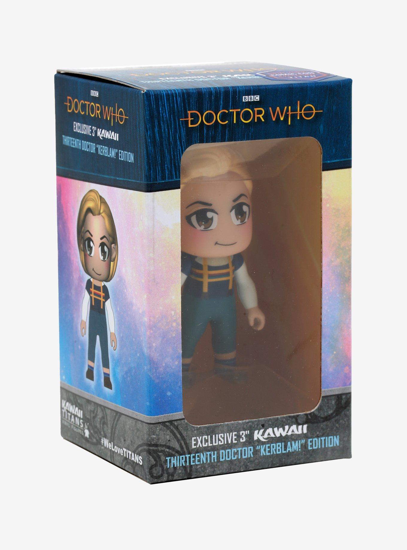 Doctor Who Thirteenth Doctor Kerblam! 3 Inch Kawaii Titans Vinyl Figure 2019 Fall Convention Exclusive, , alternate