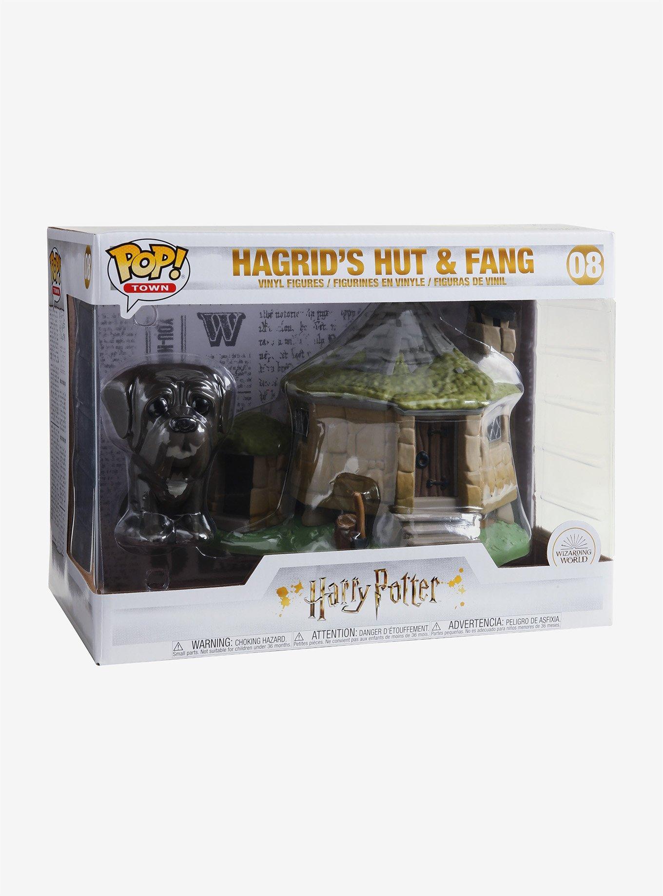 Funko Pop! Town Harry Potter Hagrid's Hut & Fang Vinyl Figures, , alternate