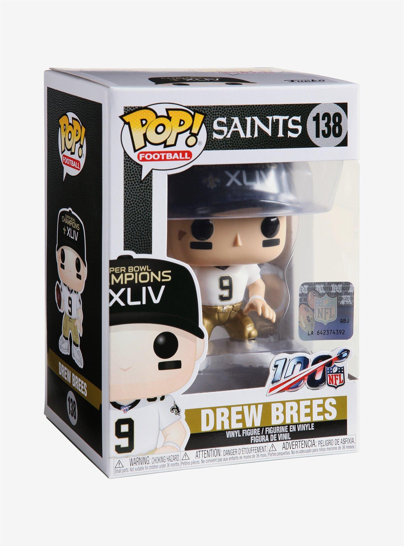 Funko Pop! NFL New Orleans Saints Drew Brees Vinyl Figure, , alternate