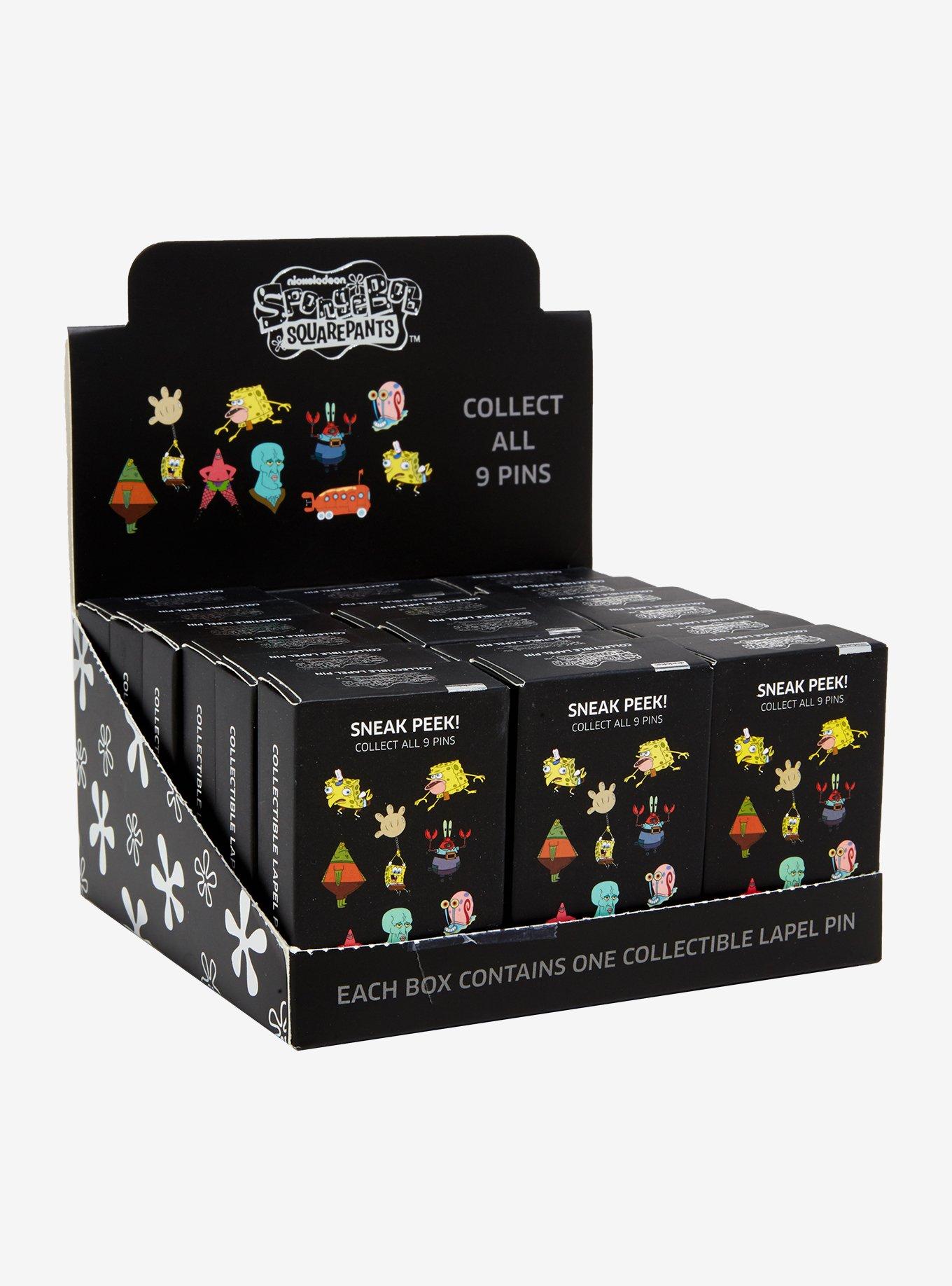 SpongeBob SquarePants Characters Blind Box Enamel Pin, , alternate