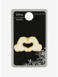 Loungefly Disney Mickey Mouse Heart Hand Enamel Pin, , alternate