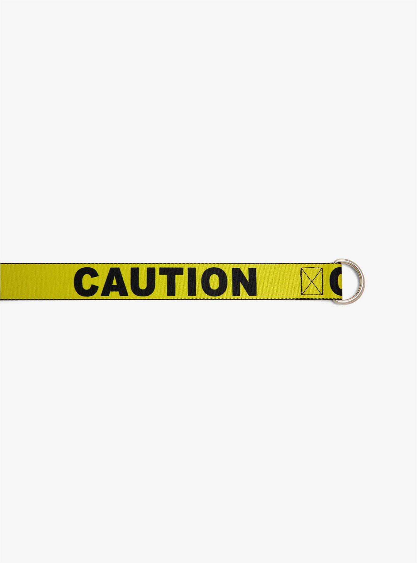 Caution D-Ring Belt, , alternate