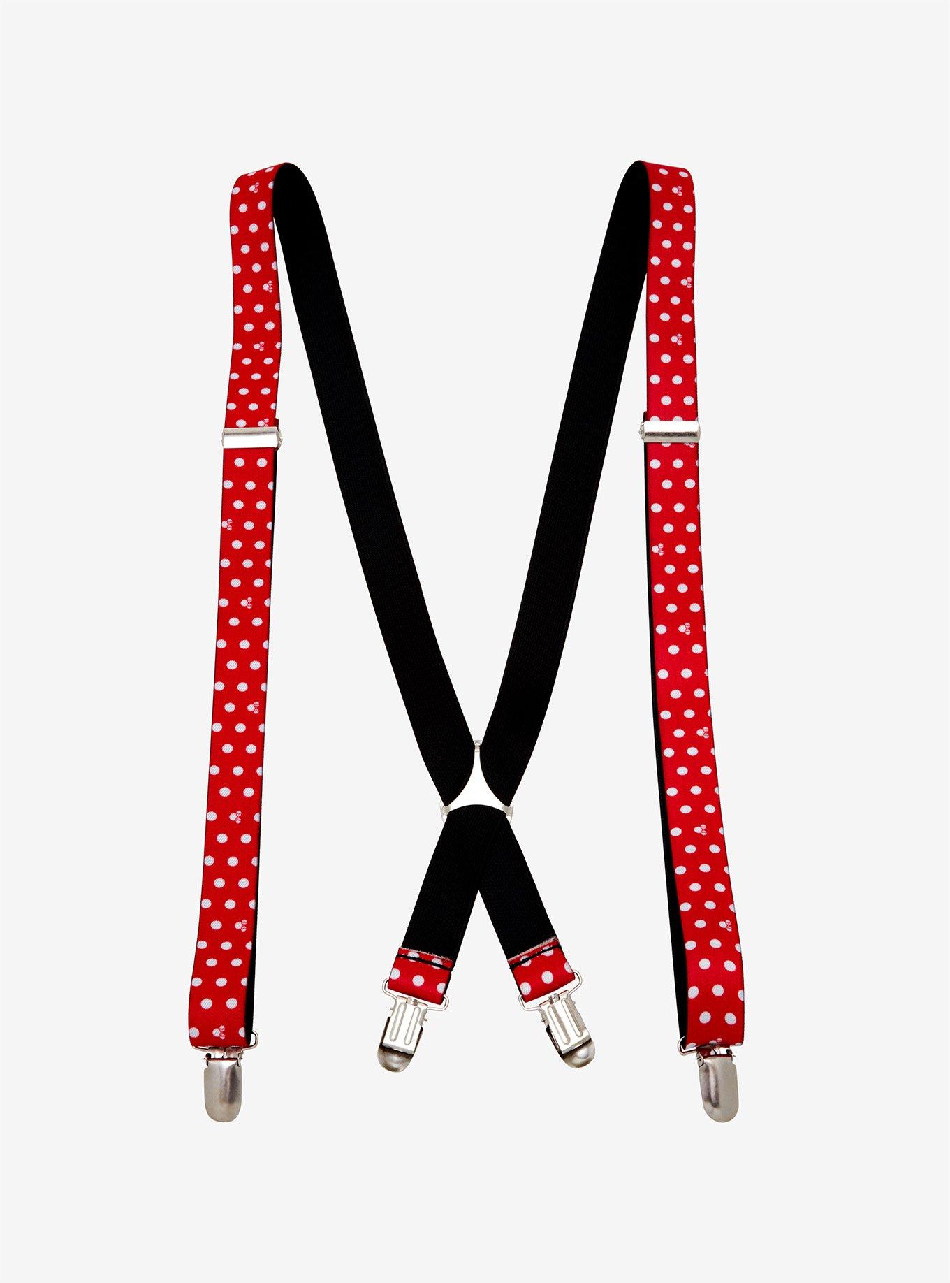 Disney Minnie Mouse Suspenders, , alternate