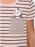 Disney The Aristocats Bonjour Striped Toddler T-Shirt - BoxLunch Exclusive, , alternate