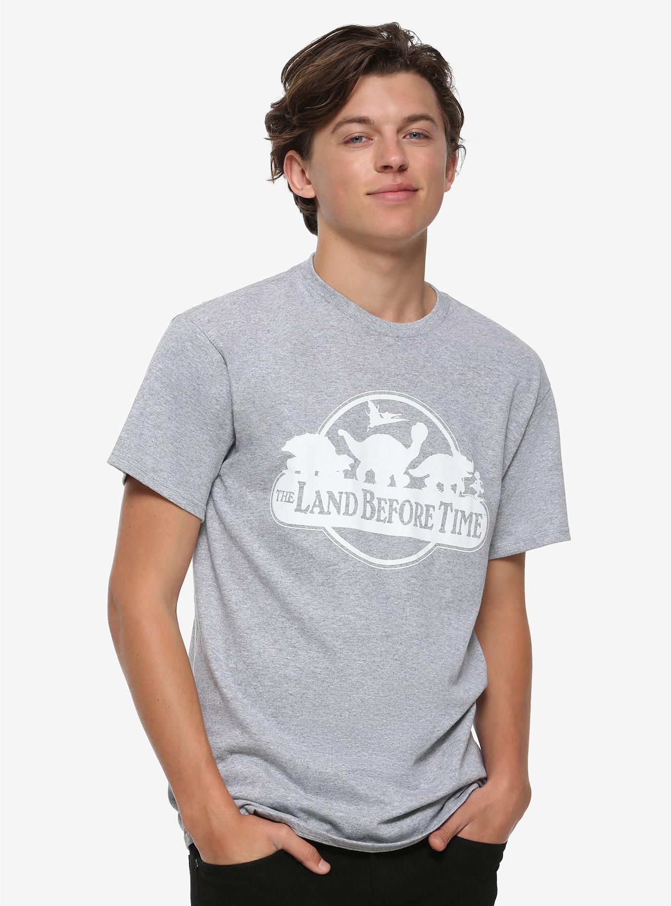 The Land Before Time White Logo T-Shirt, WHITE, alternate