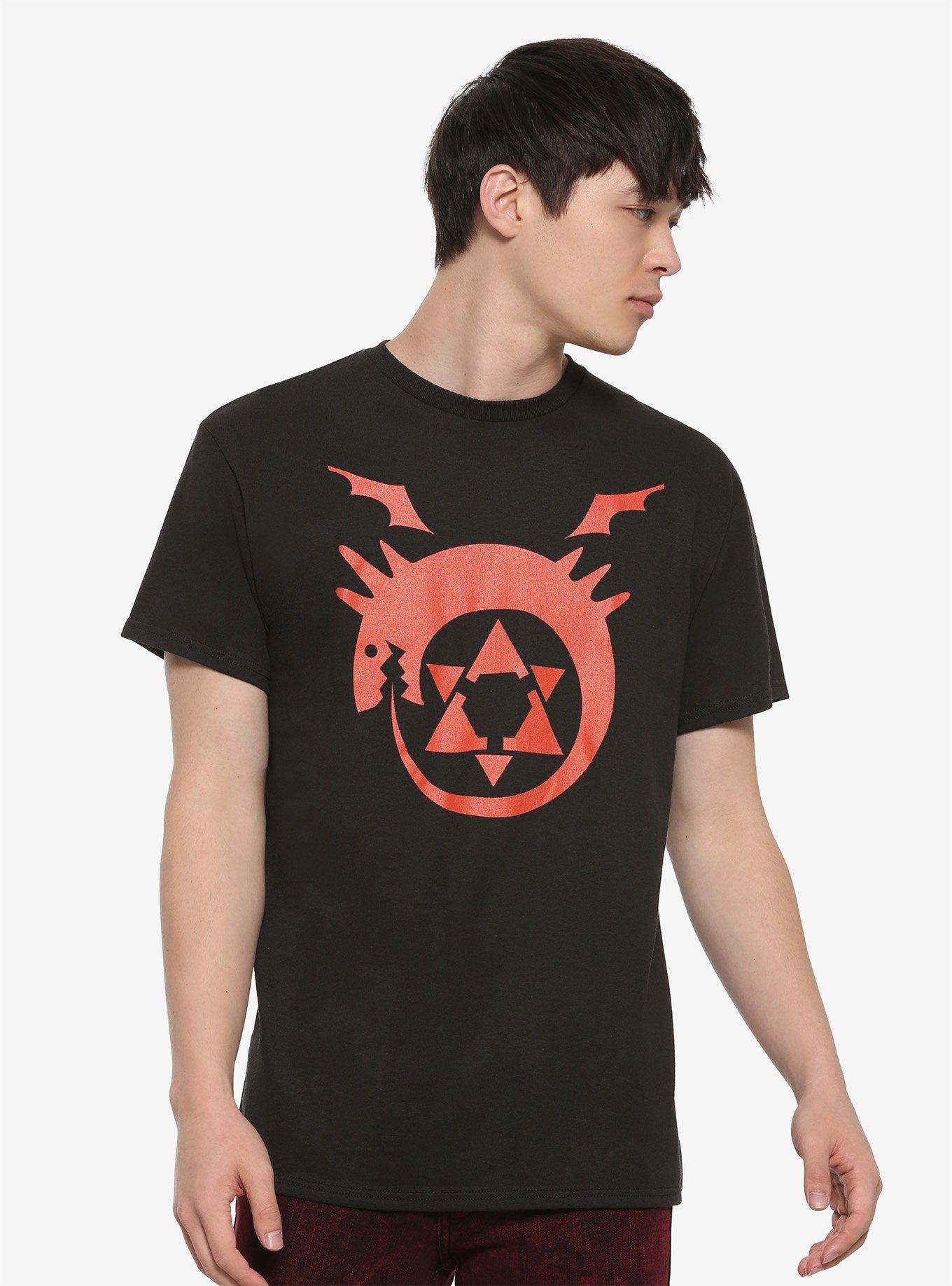 Fullmetal Alchemist Ouroboros T-shirt, , alternate