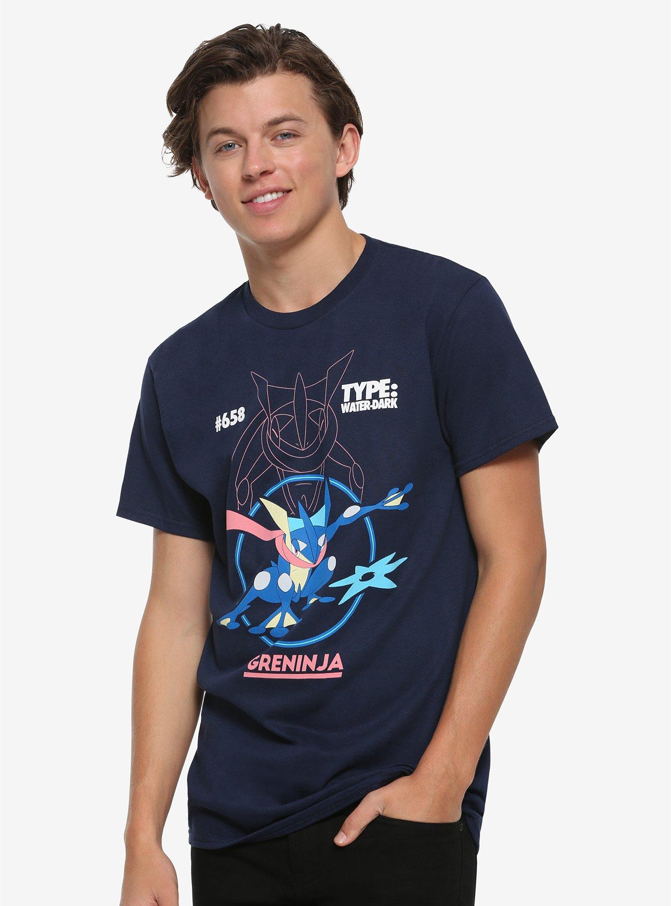 Pokemon Greninja Data T-Shirt, , alternate