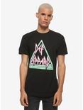 Def Leppard Neon Logo T-Shirt, BLACK, alternate
