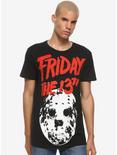 Friday The 13th Red Logo T-Shirt, RED, alternate