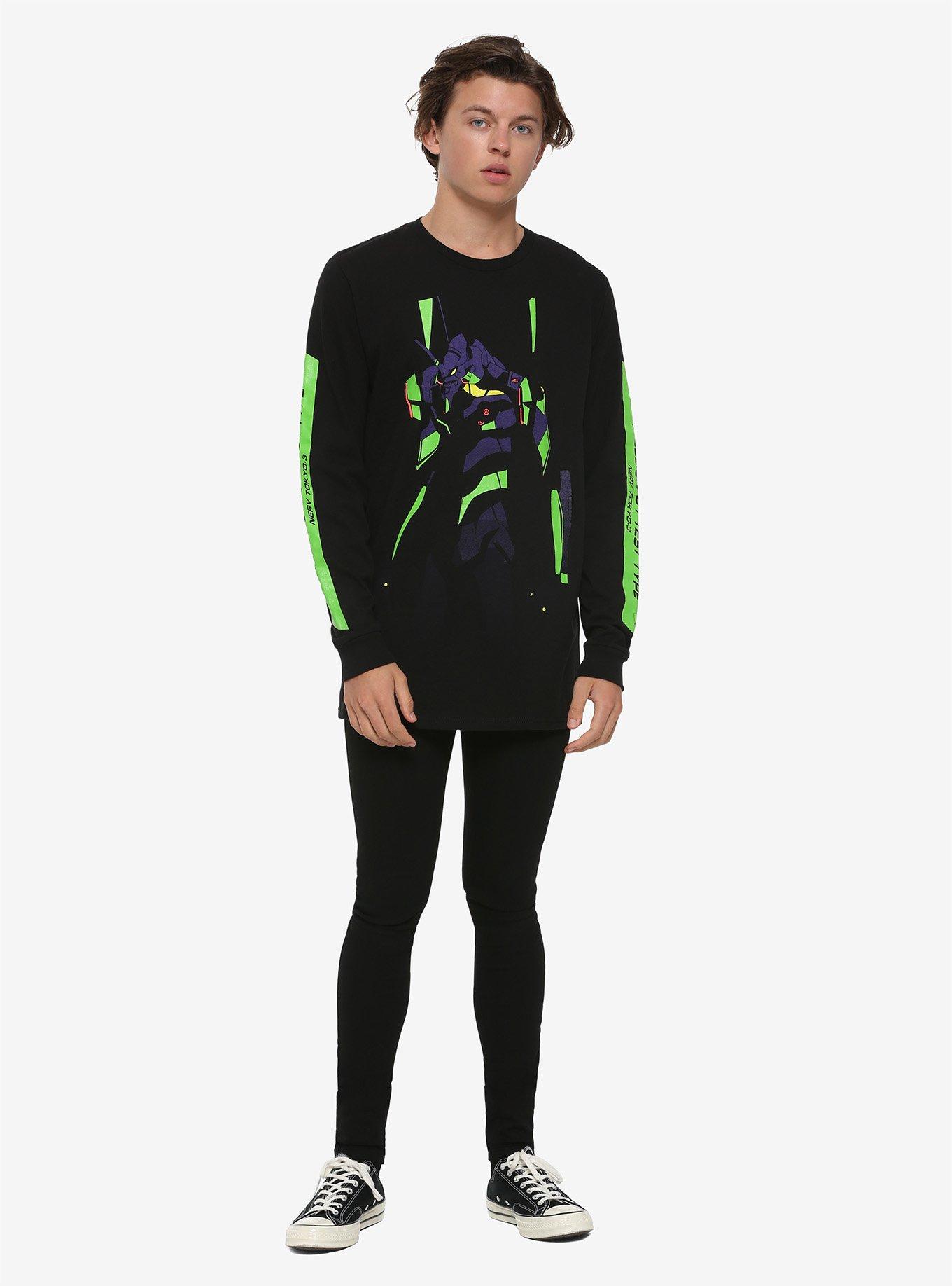 Neon Genesis Evangelion Eva Test Type Long-Sleeve T-Shirt, , alternate