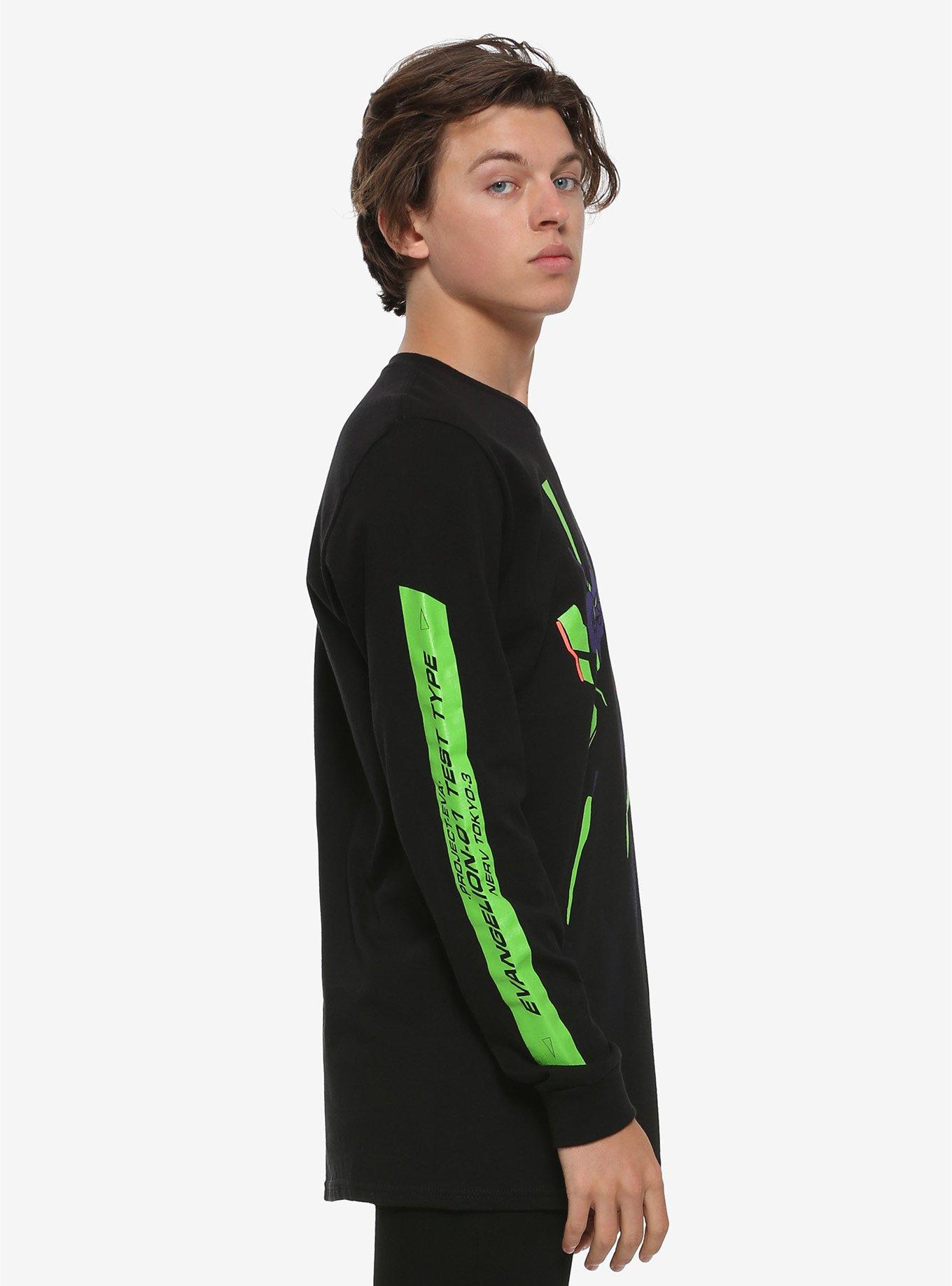 Neon Genesis Evangelion Eva Test Type Long-Sleeve T-Shirt, , alternate
