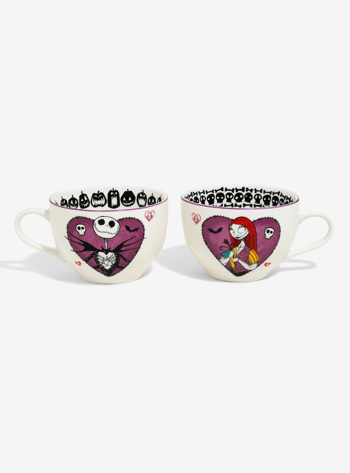 Disney The Nightmare Before Christmas Jack & Sally Teacup Set - BoxLunch Exclusive, , alternate