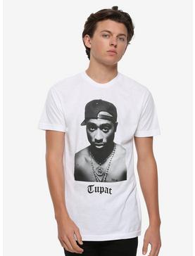 Tupac Black & White Photo T-Shirt, , hi-res