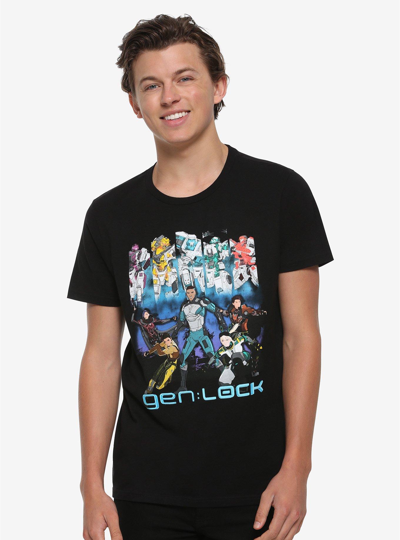 gen:LOCK Poster T-Shirt, MULTI, alternate