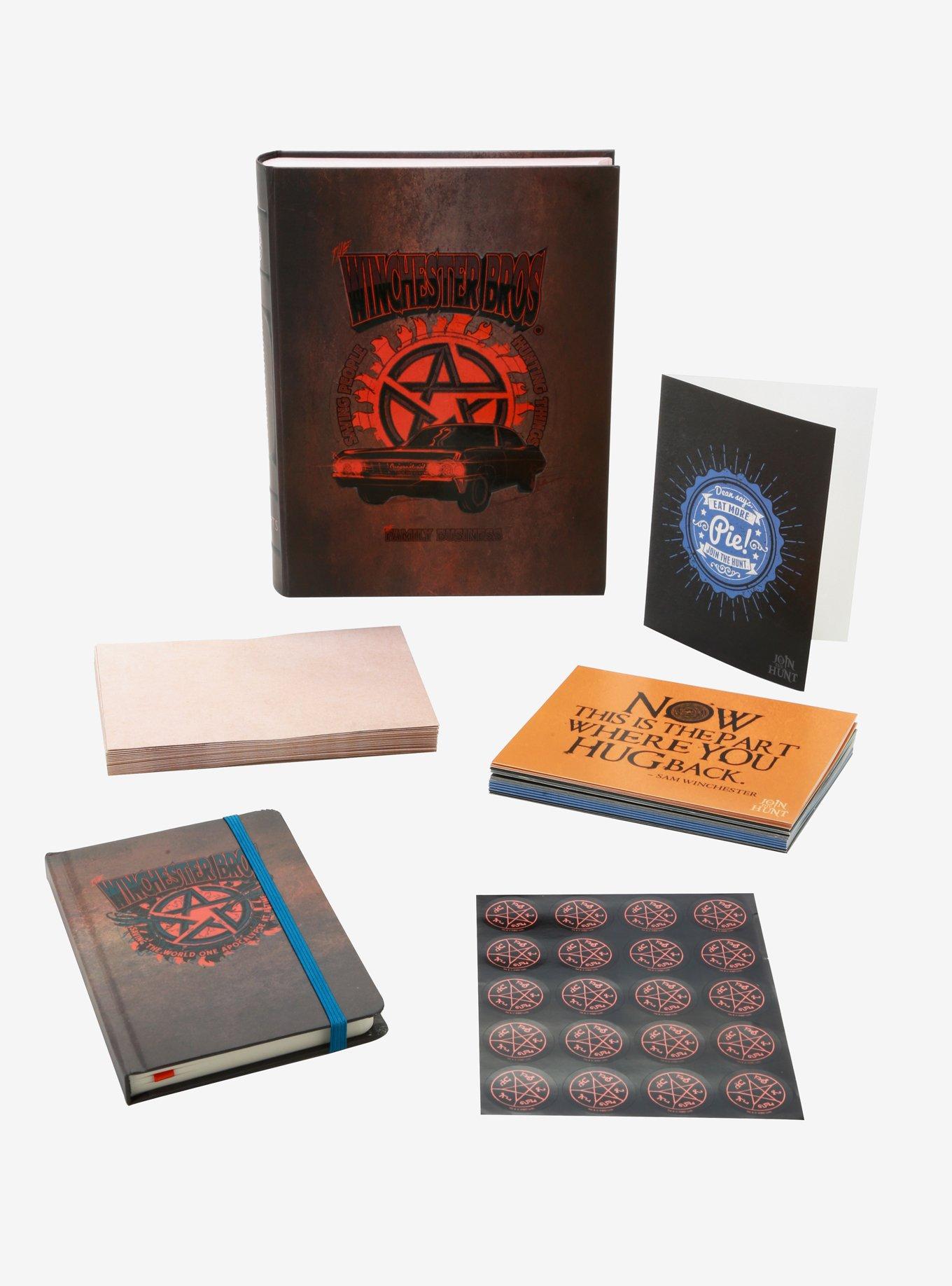 Supernatural Deluxe Note Card Set, , alternate