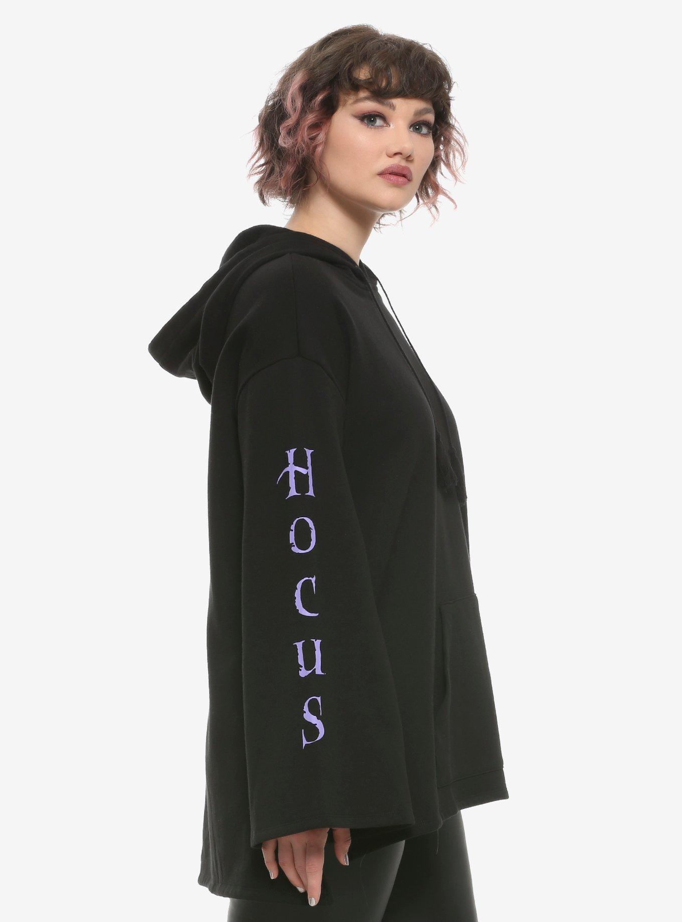 Her Universe Disney Hocus Pocus Bell Sleeve Girls Hoodie Plus Size, , alternate