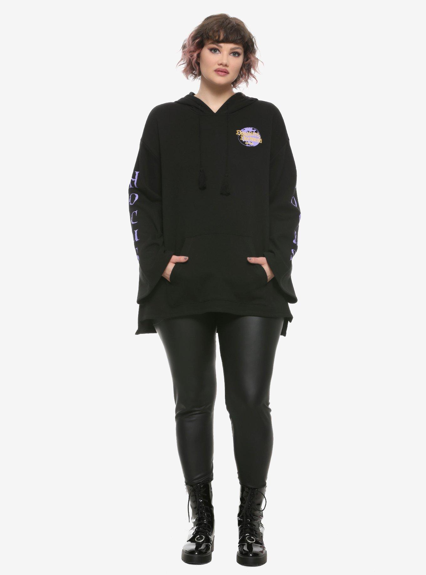 Her Universe Disney Hocus Pocus Bell Sleeve Girls Hoodie Plus Size, , alternate