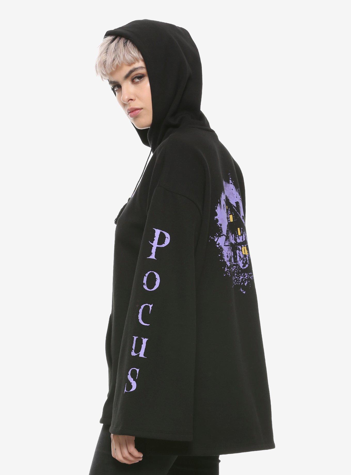 Her Universe Disney Hocus Pocus Bell Sleeve Girls Hoodie, MULTI, alternate