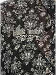 Her Universe Disney The Haunted Mansion Wallpaper Hi-Low Girls Woven Button-Up Plus Size, , alternate