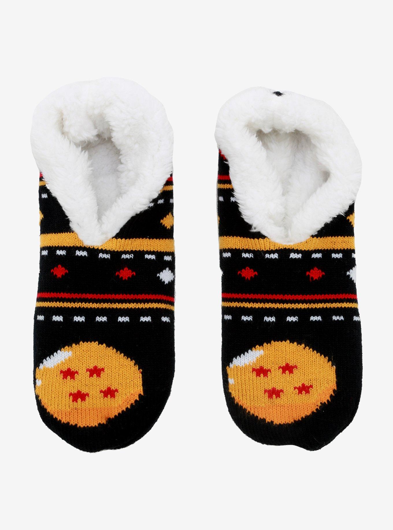 Dragon Ball Z Dragon Ball Slipper Socks - BoxLunch Exclusive, , alternate