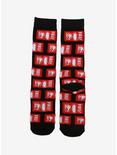 Taco Bell Fire Sauce Crew Socks - BoxLunch Exclusive, , alternate