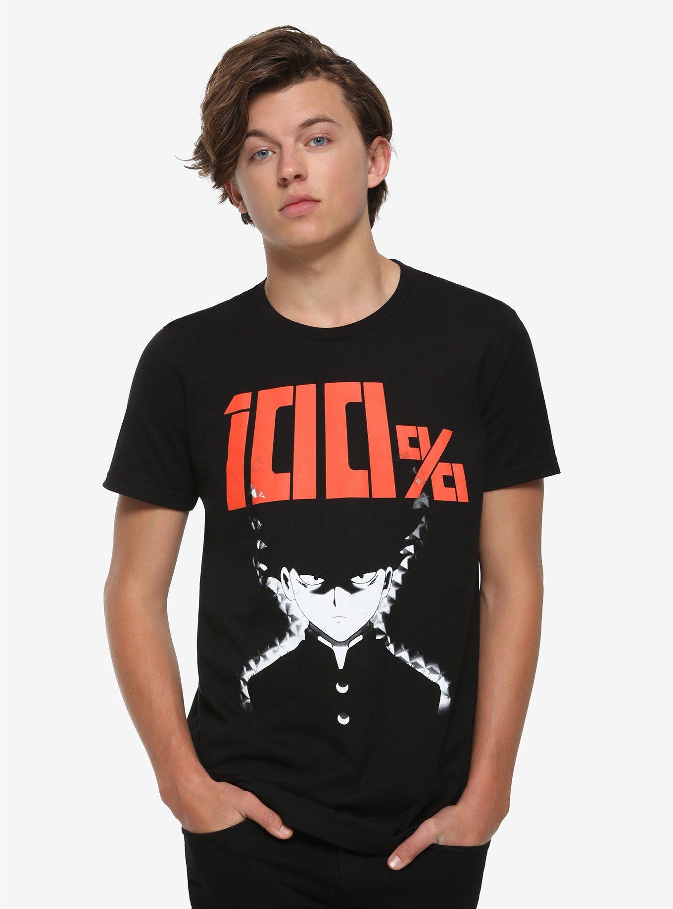 Mob Psycho 100 Power Level 100% T-Shirt, , alternate