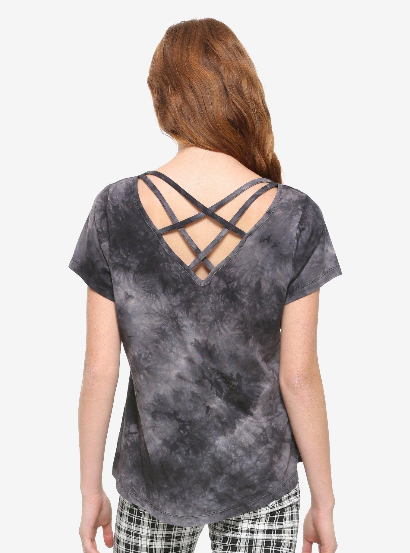 Her Universe Disney Hocus Pocus Sanderson Sisters Acid Wash Strappy Top, , alternate