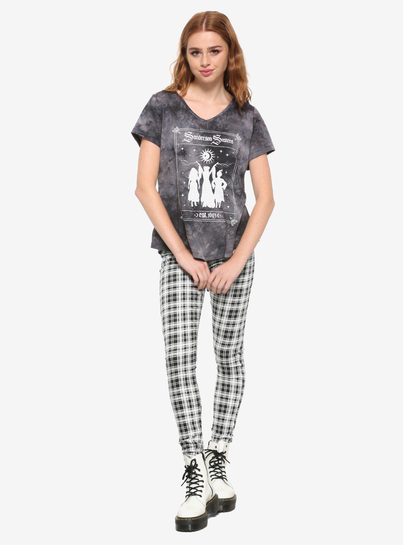 Her Universe Disney Hocus Pocus Sanderson Sisters Acid Wash Strappy Top, , alternate