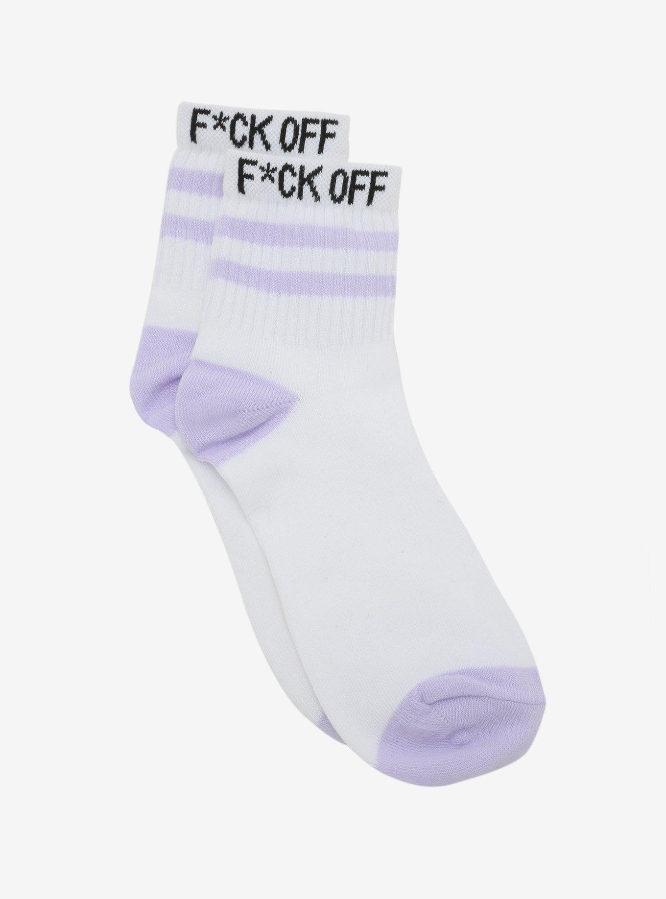 F*ck Off Ankle Socks, , alternate