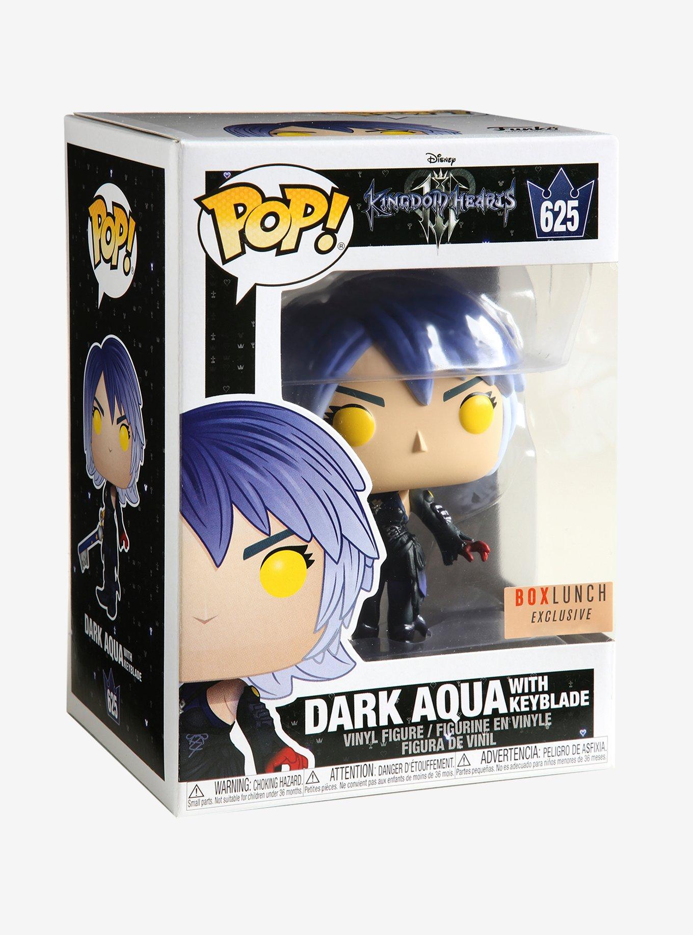 Funko Pop! Disney Kingdom Hearts III Dark Aqua with Keyblade Vinyl Figure - BoxLunch Exclusive, , alternate