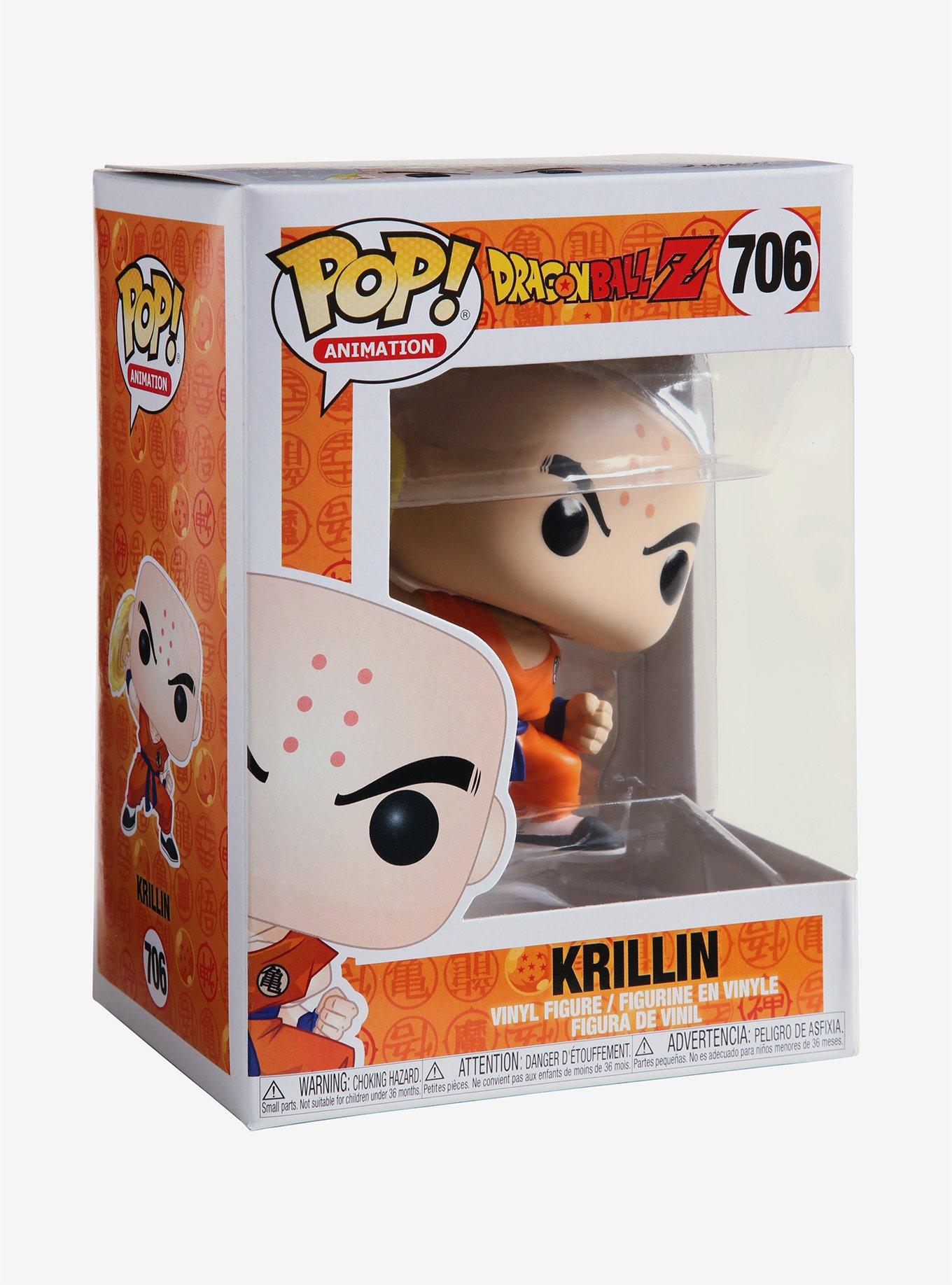 Funko Pop! Dragon Ball Z Krillin with Destructo Disk Vinyl Figure, , alternate
