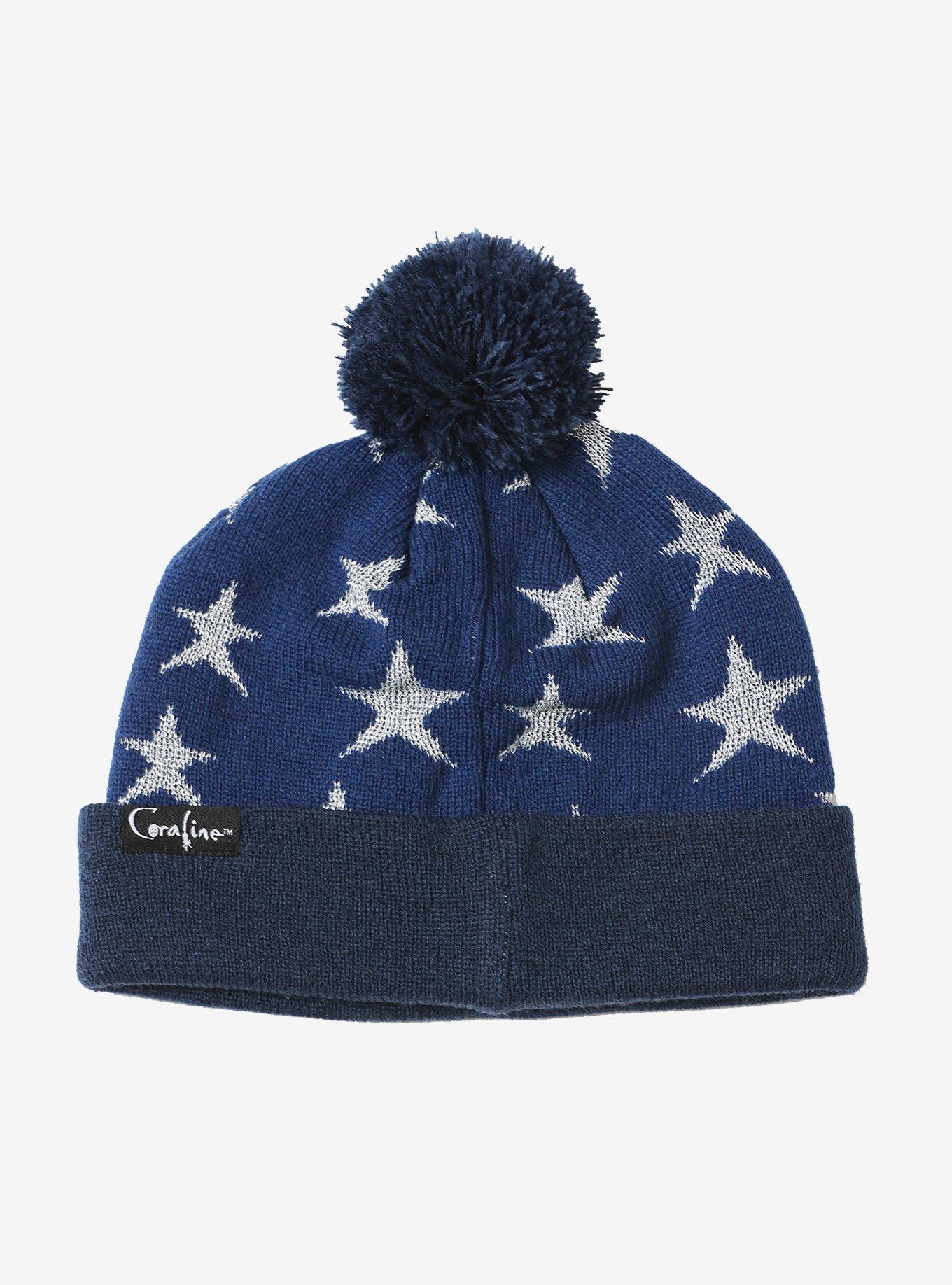 Coraline Star Watchman Pom Beanie, , alternate