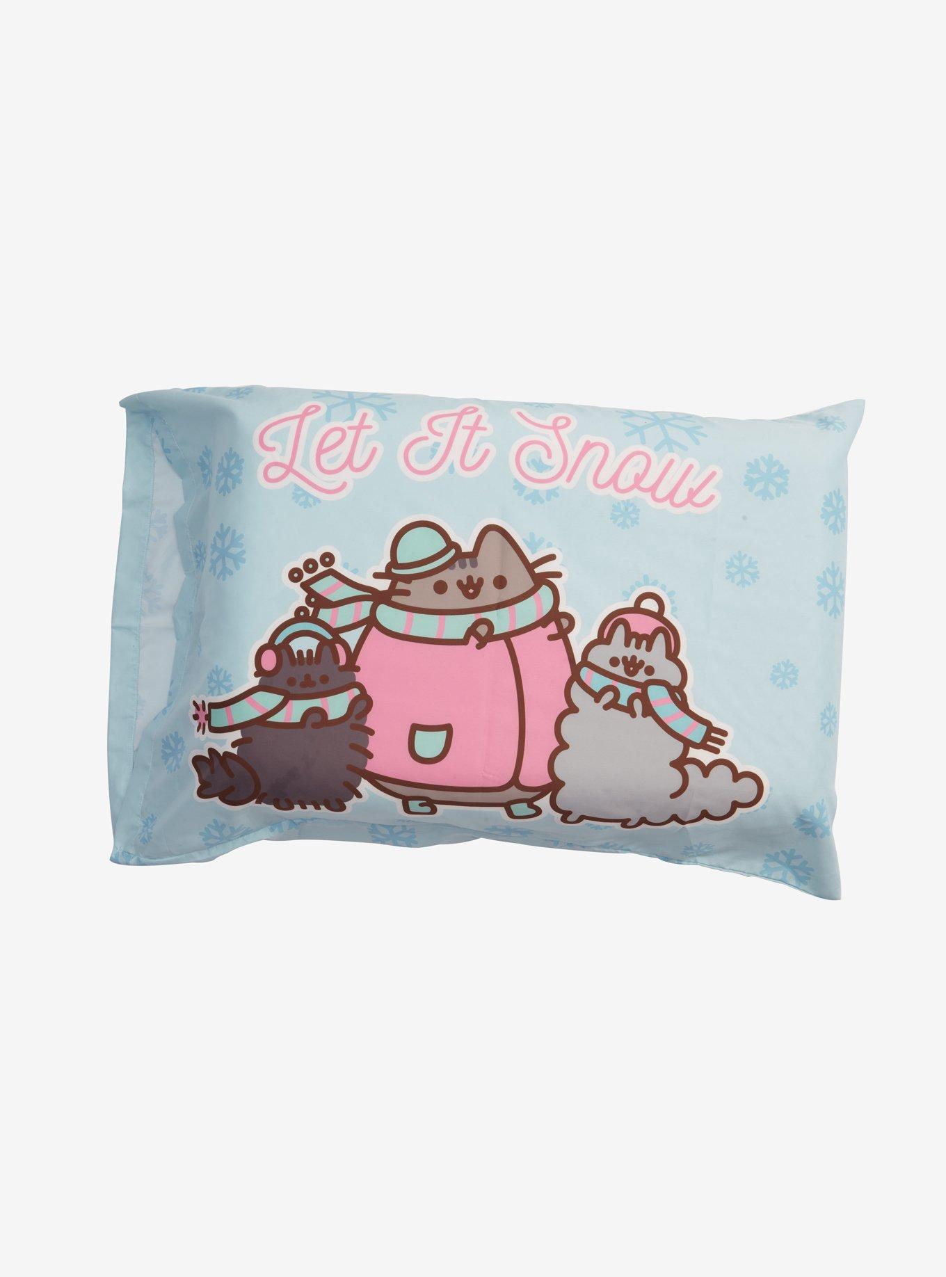 Pusheen Let It Snow Pillowcase Set, , alternate