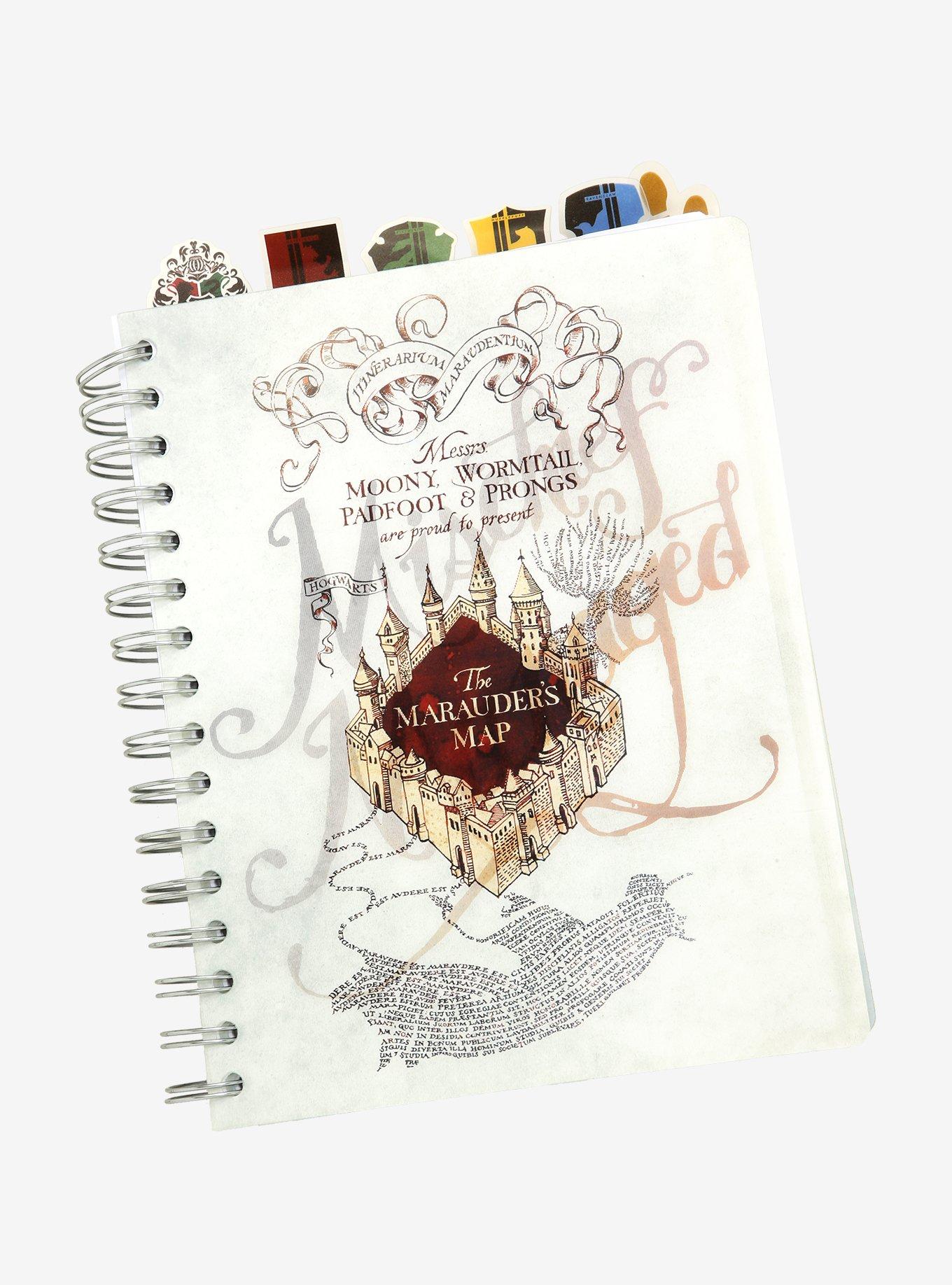 Harry Potter Marauder's Map Tabbed Journal, , alternate