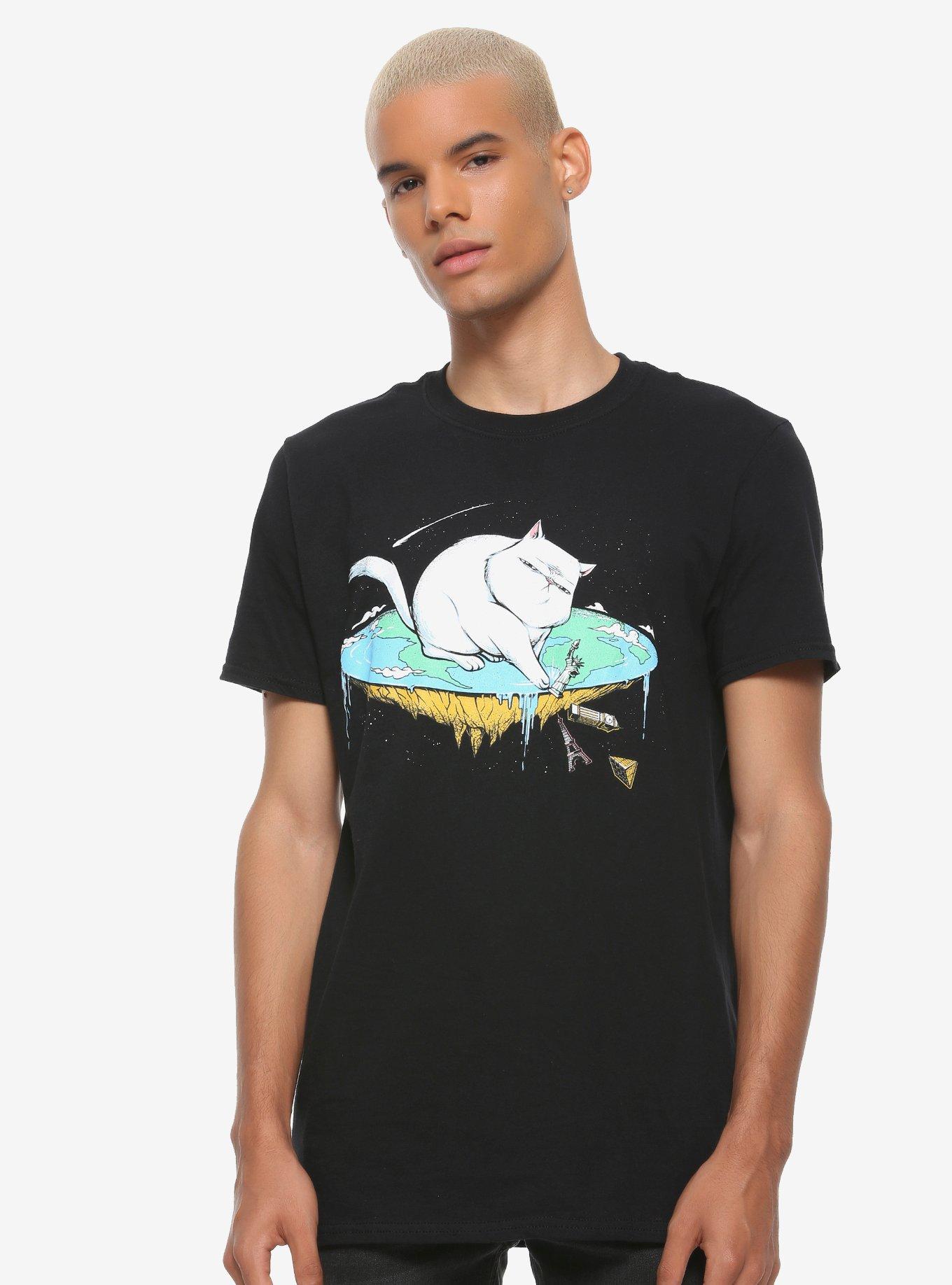 Flat Earth T-Shirt, , alternate