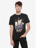 Friday Knight Cat T-Shirt By Ilustrata, BLACK, alternate