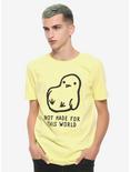 Not Made For This World T-Shirt, YELLOW, alternate